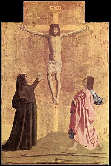 Piero della Francesca Crucifixion oil painting picture